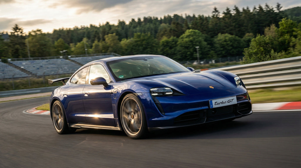 Le record de la Porsche Taycan Turbo GT