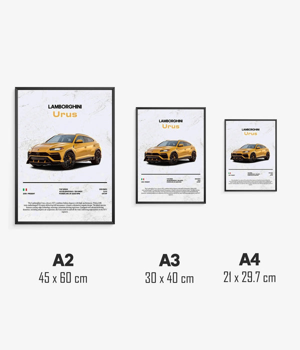 Lamborghini Urus Poster
