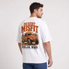 T-shirt Volkswagen Beetle Baja Bug Desert Misfit blanc porté de dos