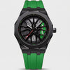 McLaren 720 Watch, green caliper