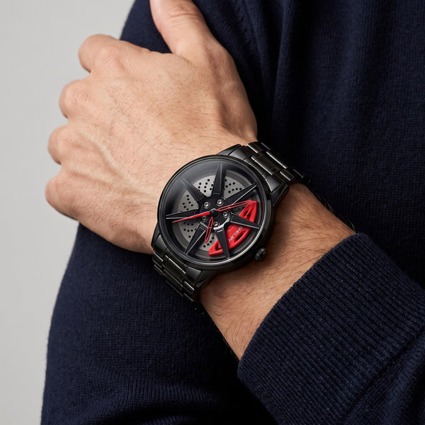 Shelby GT500 watch worn on the wrist