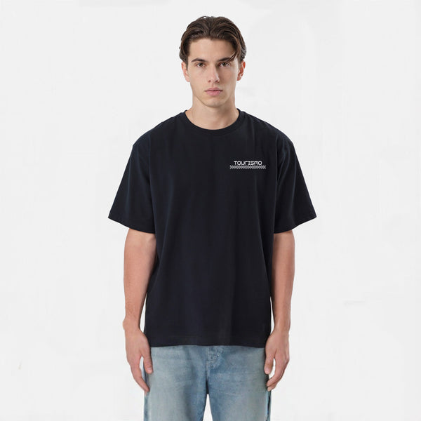 T-shirt Need Money For Porsche Not For House Noir de face