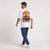 T-shirt Volkswagen Beetle Baja Bug Desert Misfit blanc vu de dos