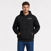 Sweat Dodge Viper Gts Blue Venom noir vu de face en plan rapproché avec logo Tourismo