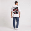 T-shirt Dodge Viper ACR Track Predator blanc vu de dos
