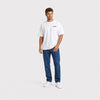 T-shirt Toyota Fj Cruiser Outside All Day blanc vu de face en plan large avec logo Tourismo