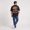 T-shirt Volkswagen Beetle Baja Bug Desert Misfit noir vu de dos