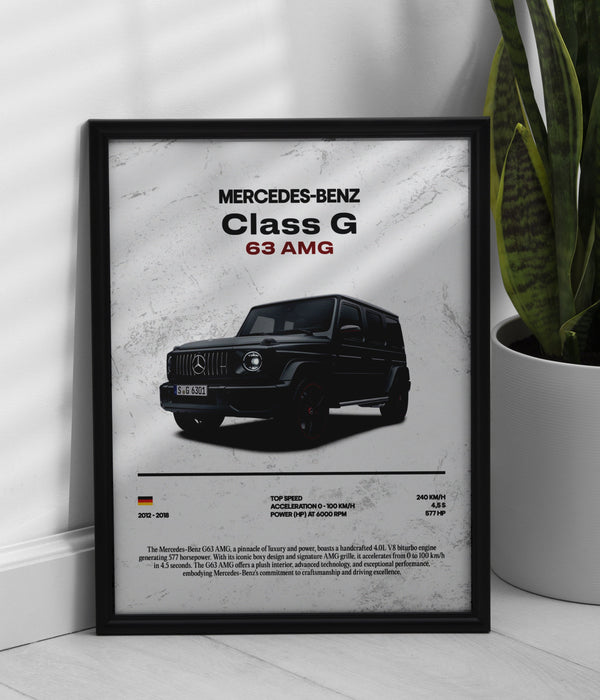 Mercedes-Benz Class G 63 AMG Poster