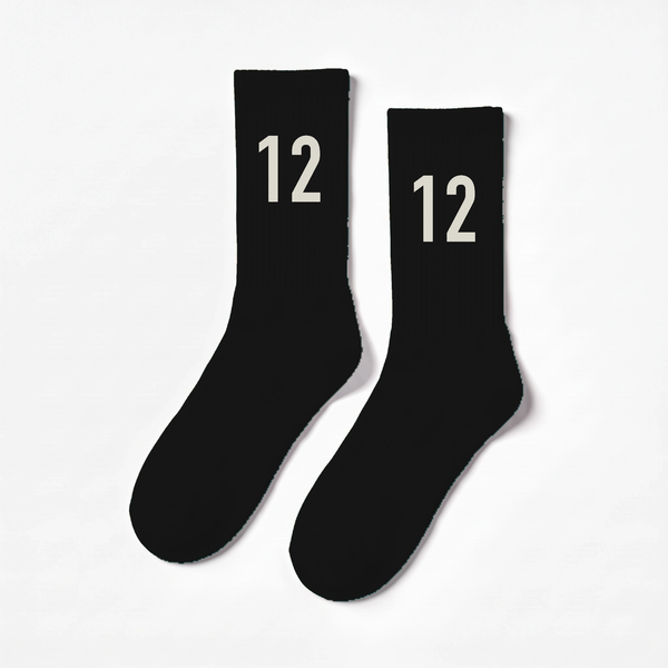 Kimi Antonelli 12 Socks, black