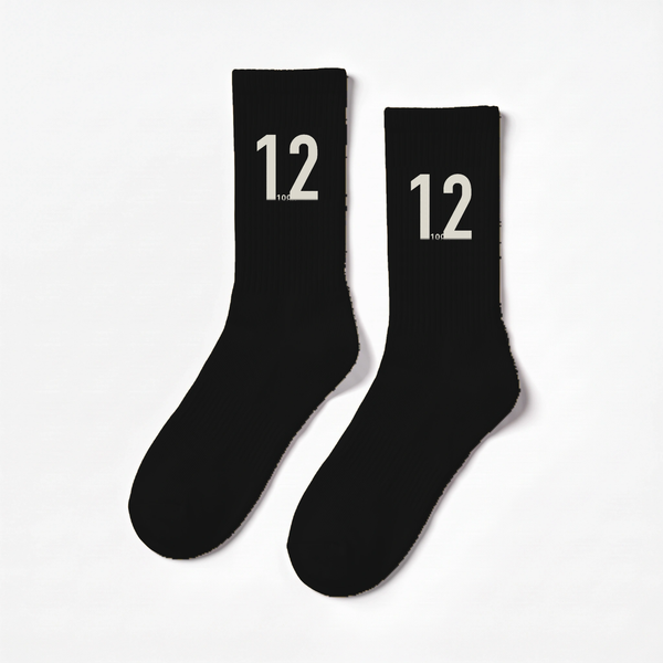 Ayrton Senna 12 Socks, 1988 season, black