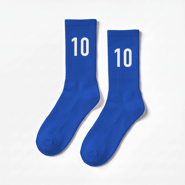 Pierre Gasly 10 Socks, blue