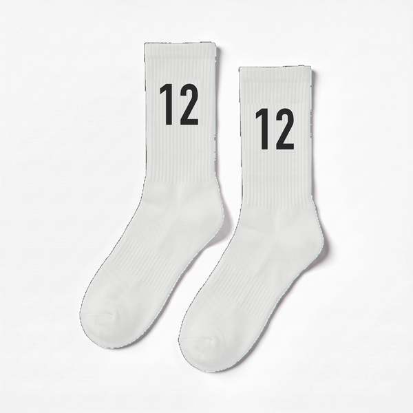 Kimi Antonelli 12 Socks, white