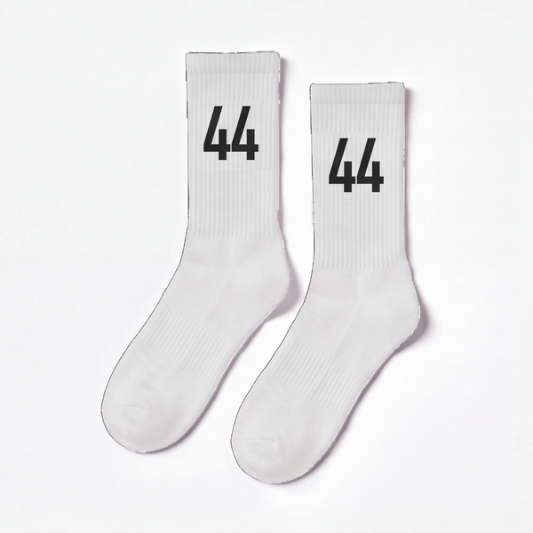Lewis Hamilton 44 Socks, white