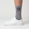 Need Money For Porsche Socks, grey