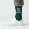Need Money For Porsche Socks, bottle green