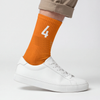 Lando Norris 4 Socks, orange