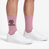 Need Money For Porsche Socks, dusty pink