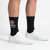 Need Money For Porsche Socks, black