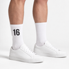 Charles Leclerc 16 Socks, white