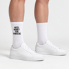 Need Money For Porsche Socks, white