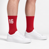 Charles Leclerc 16 Socks, racing red