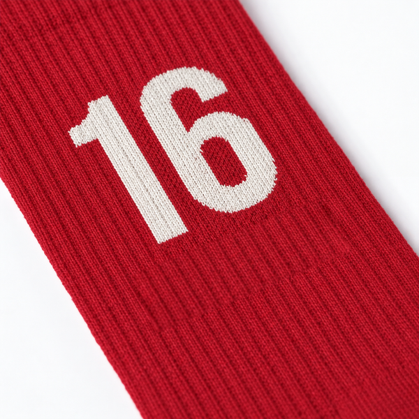 Charles Leclerc 16 Socks, racing red
