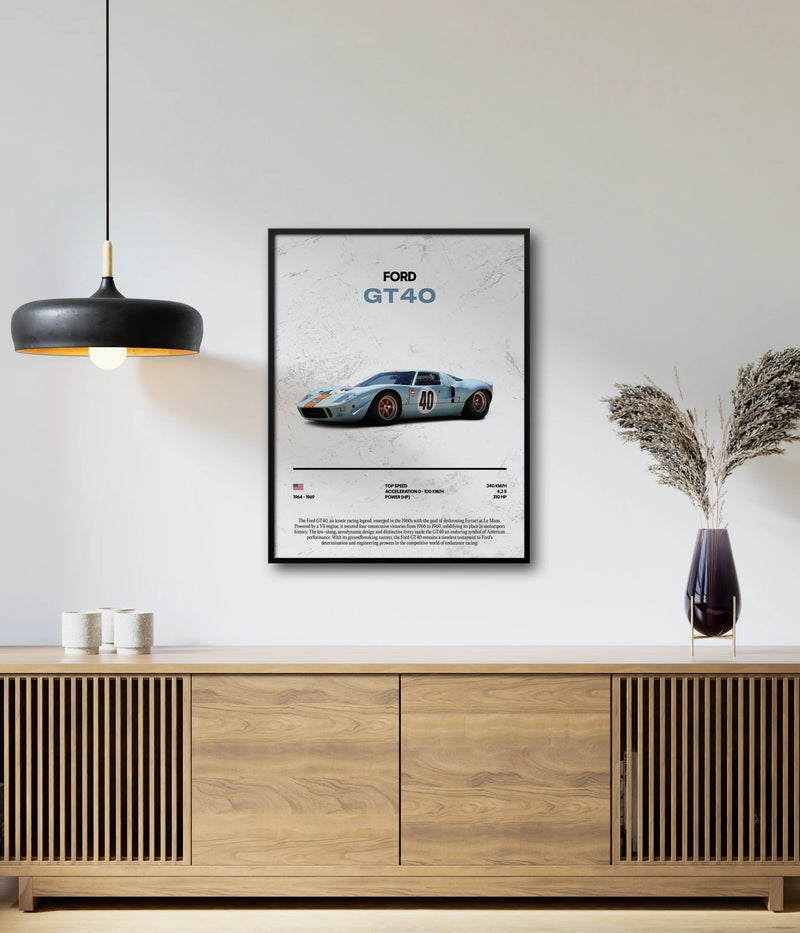 Ford GT40 Poster, view 3