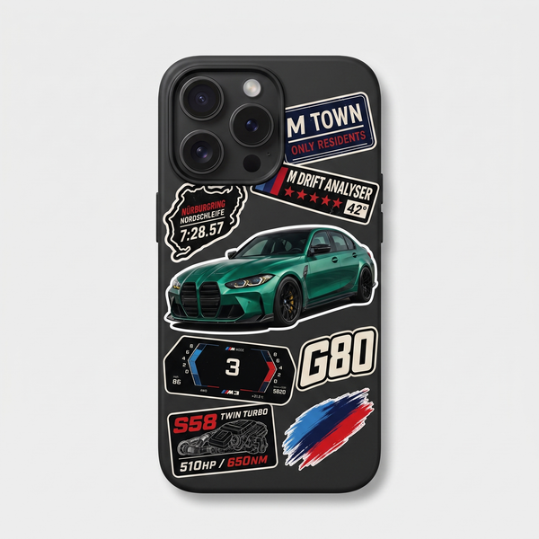 coque-iphone-bmw-m3-g80-performance-noire-sticker