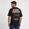 T-shirt Chevrolet Camaro 1969 Street Hunter noir porté de dos