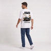 T-shirt Chevrolet Chevelle SS 396 Street-Born Power blanc vu de dos