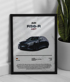 Audi RS6-R ABT Poster