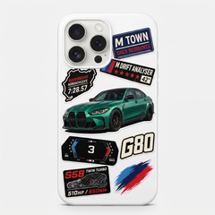 BMW M3 G80 Performance iPhone case