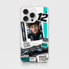 Coque iPhone transparente Tourismo Clothing au design Kimi Antonelli Mercedes AMG Petronas