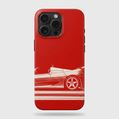 Red Ferrari F50 iPhone Case