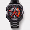 Porsche 911 Watch, orange caliper