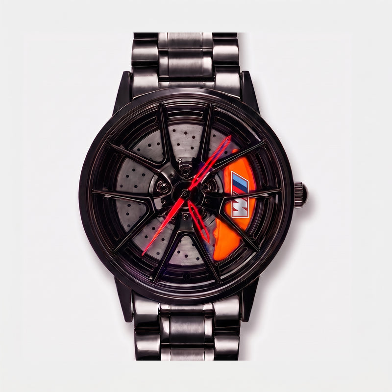 BMW M3 Watch, orange caliper