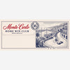 Leclerc Monte Carlo Souvenir Mouse Mat — close-up of the printed design.