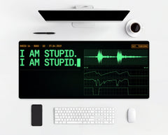 Mouse Pad Charles Leclerc I Am Stupid