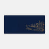 Mouse Pad Leclerc Monaco Golden Harbour, flat view of the mat