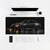 Mouse Pad BMW M2 Black Yellow Headlights, on a light desk with computer, keyboard and mouse