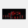 Mouse Pad Ferrari F40, flat view of the mat