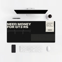 Mouse Pad Porsche GT3 RS Need Money
