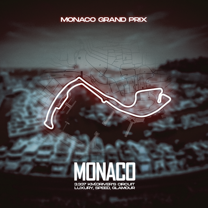 Monaco F1 Circuit Canvas, view 2