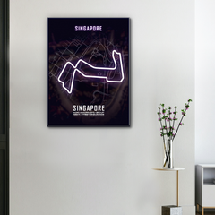 Singapore F1 Circuit Canvas