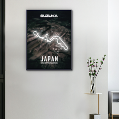 Suzuka Japan F1 Circuit Canvas
