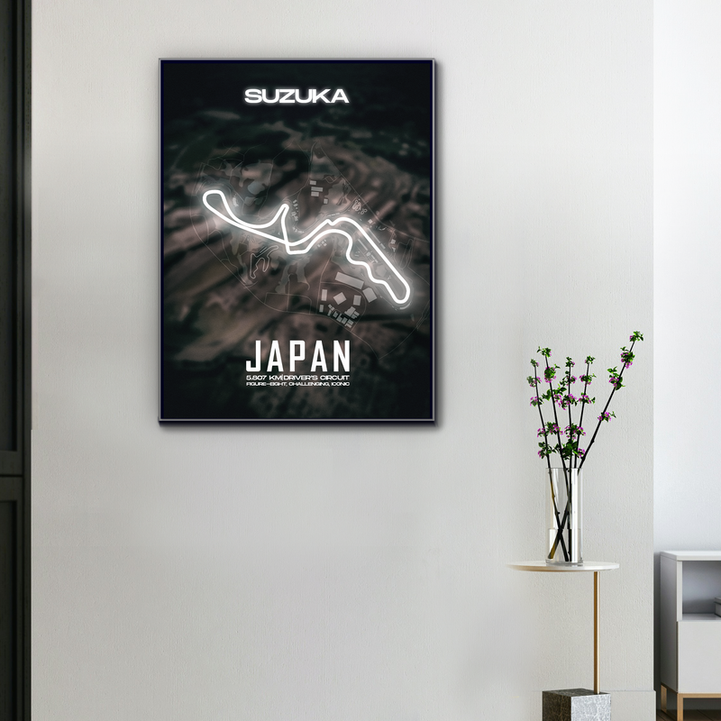 Suzuka Japan F1 Circuit Canvas, view 1