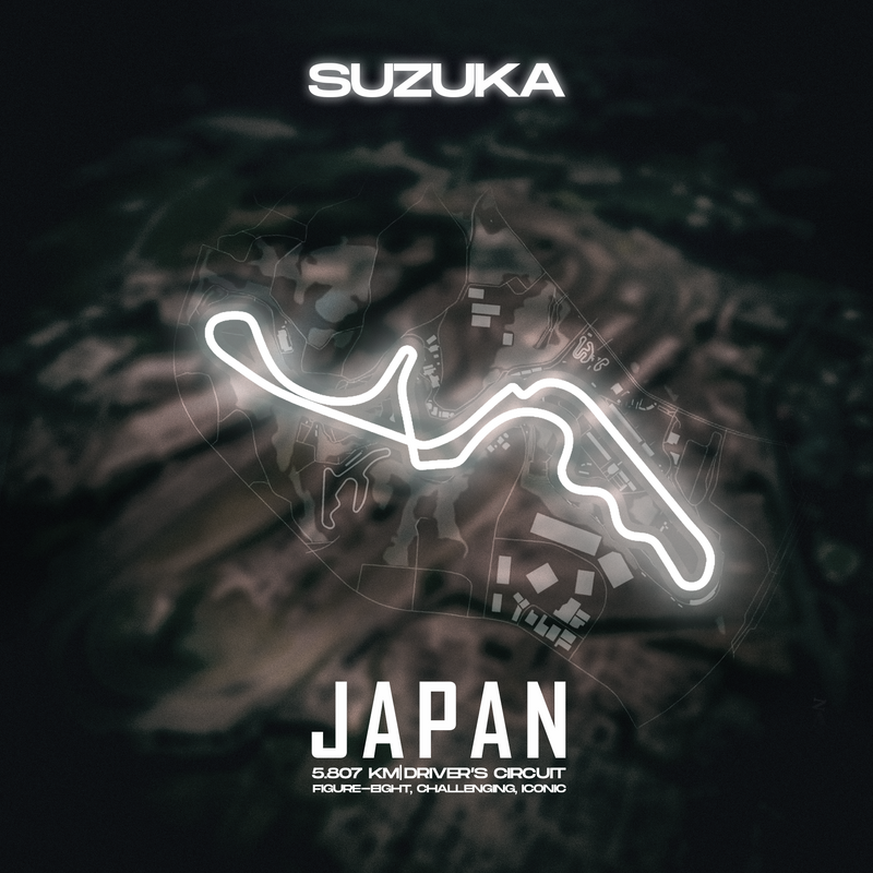 Suzuka Japan F1 Circuit Canvas, view 2