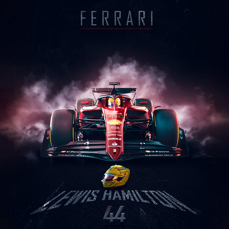 Lewis Hamilton F1 Canvas, view 2