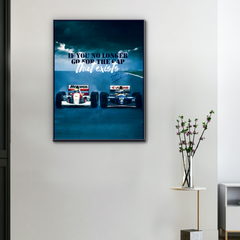 F1 Canvas Ayrton Senna All or Nothing