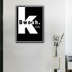 F1 Bwoah Kimi Räikkönen Canvas